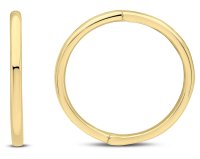 Guest and Philips - Yellow Gold 9ct Hinged Sleeper Earrings 10-05-427