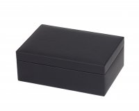 Guest and Philips - Black, Leather - Jewellery Case, Size 24x17x9cm 785