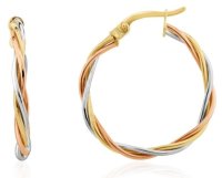 Guest and Philips - 9ct, Yellow Gold Hoop Earrings 10-71-035