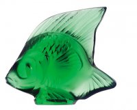 Lalique - Glass Emerald Fish 3001000