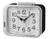 Seiko - Bell, Plastic/Silicone Alarm Clock QHK049S