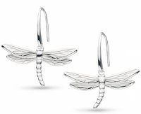 Kit Heath - Blossom Dragonfly, Sterling Silver Drop Earrings 60353RP