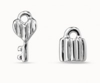 Uno de 50 - Unlock, Silver Plated Earrings PEN0885MTL0000U