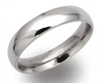 Unique - Steel Ring, Size "V" R9104-64