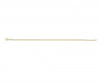 Curteis - Belcher, Yellow Gold - - 9ct Box Belcher Chain, Size 18"