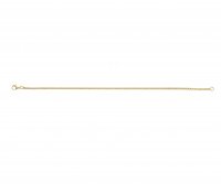 Curteis - Belcher, Yellow Gold - - 9ct Box Belcher Chain, Size 18"