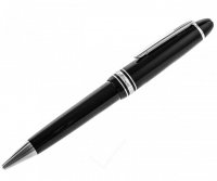 Mont Blanc - Meisterstuck Platinum Line, Rhodium Plated 161 Ballpoint Pen  7569 7569