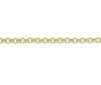 Guest and Philips - Yellow Gold - 9ct Round Belcher Chain, Size 18" - GB118