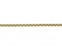 Guest and Philips - Yellow Gold - 9ct Box BelcherChain, Size 18" - GBOB218