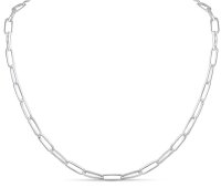 Guest and Philips - Sterling Silver - Paperchain Necklace, Size 18" 20-70-154-18