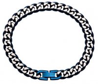 Unique - Stainless Steel Linked Curb Bracelet LAB-158-21CM