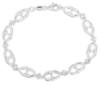 Guest and Philips - Vintage Russian, Sterling Silver - Bracelet, Size 19cm SHM73-7