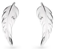 Kit Heath - Feather Wisp, Sterling Silver Earrings 40315RP