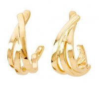 Uno de 50 - Nihiwatu Beach, Yellow Gold Plated Earrings PEN0697ORO0000U