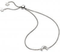 Kit Heath - Sparkle, CZ Set, Sterling Silver - Mini Moon Toggle Bracelet 70035CZ027