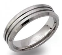 Unique - Titanium - Ring 6mm, Size 68 TR-100-68