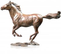 Richard Cooper - Liberty, Bronze Horse Sculpture 1027