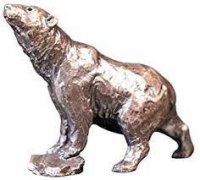 Richard Cooper - Polar Bear, Bronze Ornament 2091