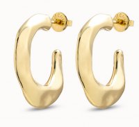 Uno de 50 - Nimbo, Yellow Gold Plated Earrings PEN0793ORO0000U