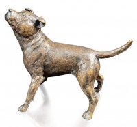 Richard Cooper - Staffy Bull Terrier, Bronze Ornament 1193