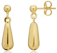Guest and Philips - Yellow Gold 9ct Stud Earrings 10-02-120
