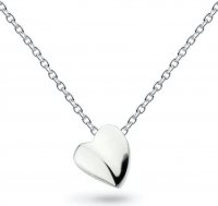 Kit Heath - Miniature , Sterling Silver Heart Necklace 90032HP021