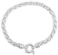 Guest and Philips - Spiga, Sterling Silver - Bracelet, Size 7.5" SHM100-7DB