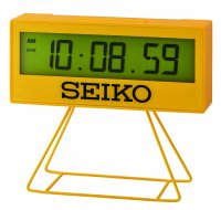 Seiko - Limited Edition, Plastic/Silicone Sports Alarm Clock QHL083Y