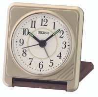 Seiko - Travel, Plastic/Silicone Alarm Clock QHT015F