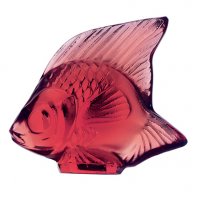 Lalique - Fish, Glass/Crystal - Ornament, Size H4.5 X L5.3 X L 2.1cm 3003100
