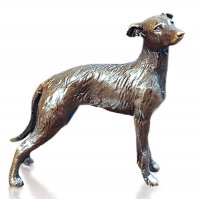Richard Cooper - Lurcher, Bronze Ornament 2073