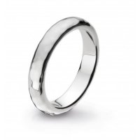 Kit Heath - Pebble Coast, Sterling Silver Ring, Size 4mm