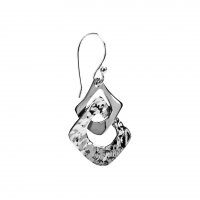 Tianguis Jackson - Sterling Silver Intertwined Square Drops