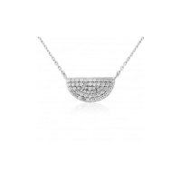 Waterford - Cubic Zirconia Set, Sterling Silver - - Pendant