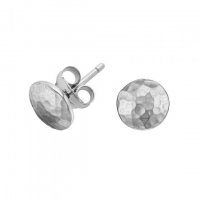 Dower and Hall - Nomad, Sterling Silver disc Studs