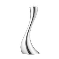 Georg Jensen - Cobra, Stainless Steel Candleholder, Size Small