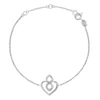 Links of London - Sterling Silver Infinite Love Bracelet, Size 18cm - 5010-3893
