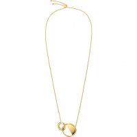 Calvin Klein - Stainless Steel With Yellow Gold Plating Necklace