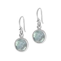 Dower and Hall - Labradorite Set, Sterling Silver - - Drop Earrings