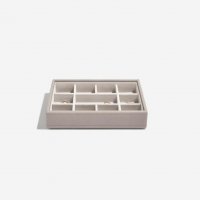 Stackers - Taupe, Mini 11 Section Jewellery Box