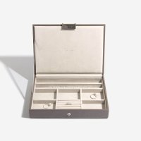 Stackers - Leatherette Classic Lid Stacker jewellery Box 70962