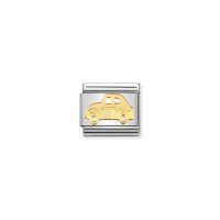 Nomination - Composable Classic Tech in Stainless Steel With 18ct. Gold (05, Car)