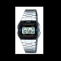 Casio - Stainless Steel Digital Watch A163WA-1QES