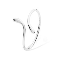 Lucy Quartermaine - Snake , Sterling Silver Snake Drip Bangle - DBG9