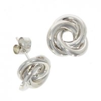 Guest and Philips - White Gold 9ct Knott Stud - 10-06-186