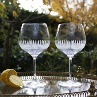 Royal Scot Crystal - Glacier, Glass/Crystal 2 G&T Copa Glass GLA2GIN