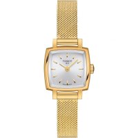 Tissot - Lovely, Yellow Gold Plated - T-Lady Quartz Watch, Size 13x15.15mm T0581093303100