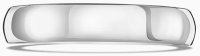Guest and Philips - White Gold - 9ct Wedding Band, Size O AN4-0-9W