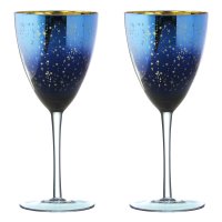 Guest and Philips - Galaxy, Glass 2 Wine Glasses ART52802ST2