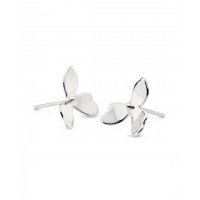 Kit Heath - Petal Bloom, Sterling Silver Stud earrings - 40268RP028